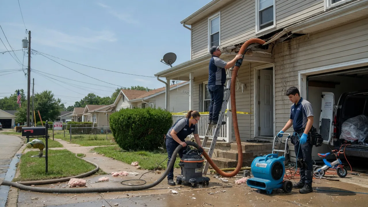 Water Damage Restoration in Elvaston, IL near me